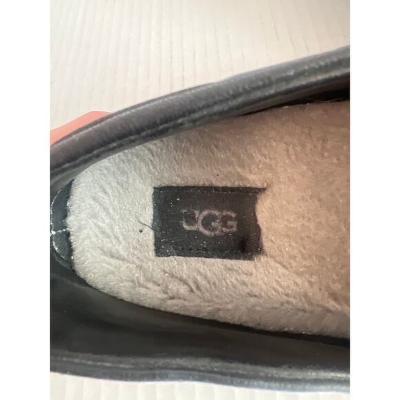 UGG Men's Chester Moccasin loafers Black Size 12 - Picture 9 of 11